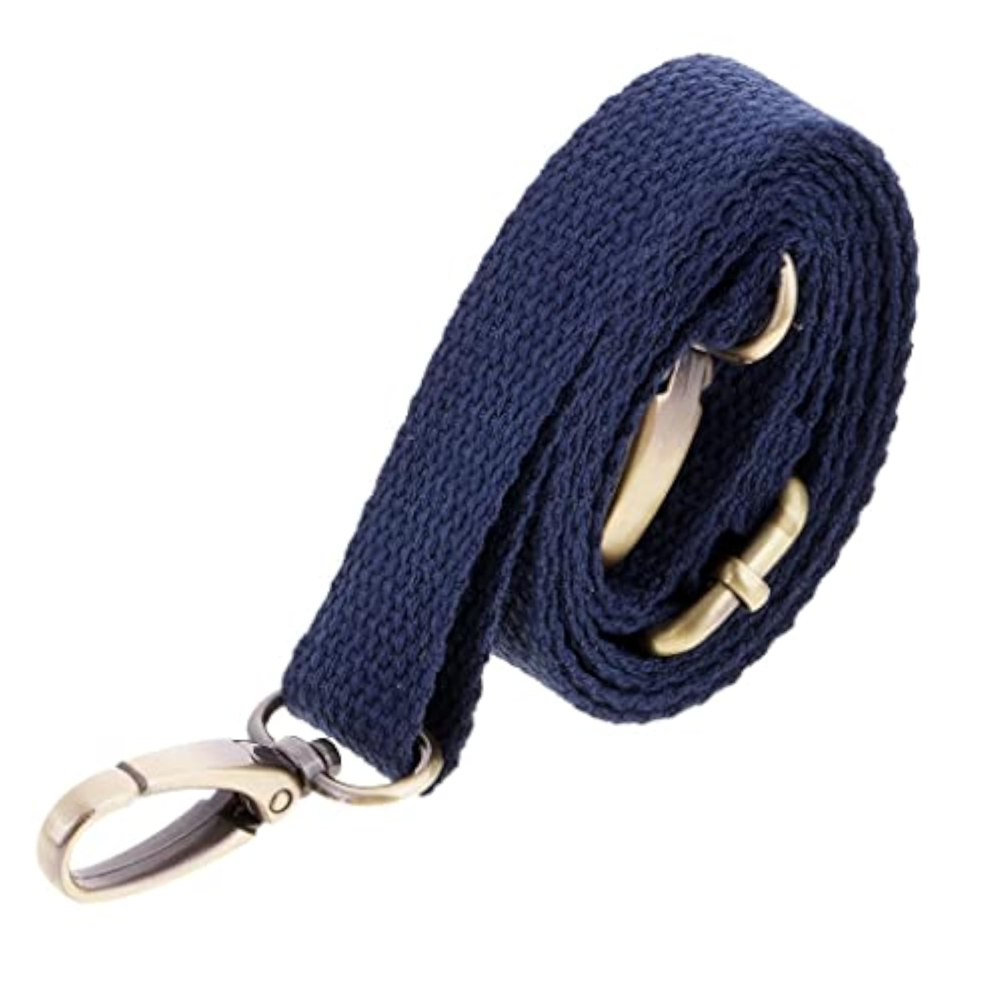 Canvas Bag Handle Shoulder Bag Strap, Dark Blue